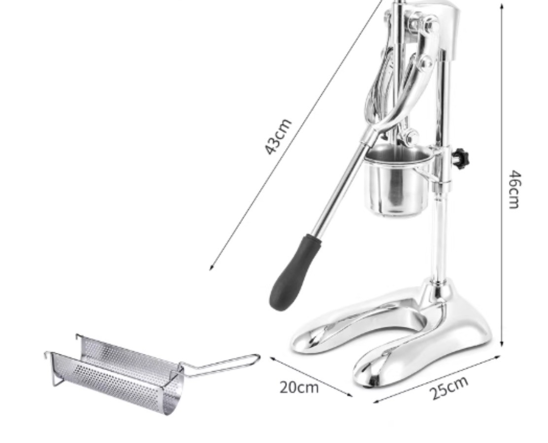 Potato Press Machine for Home Use Long Press French Fries Machine Extrusion