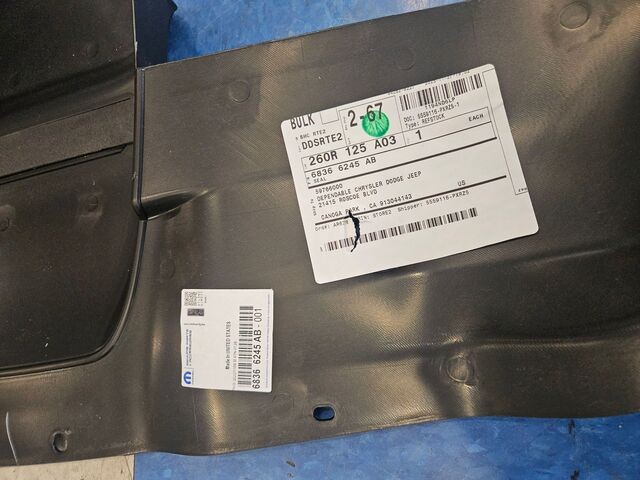 Genuine Mopar Radiator Upper Seal 68366245AB