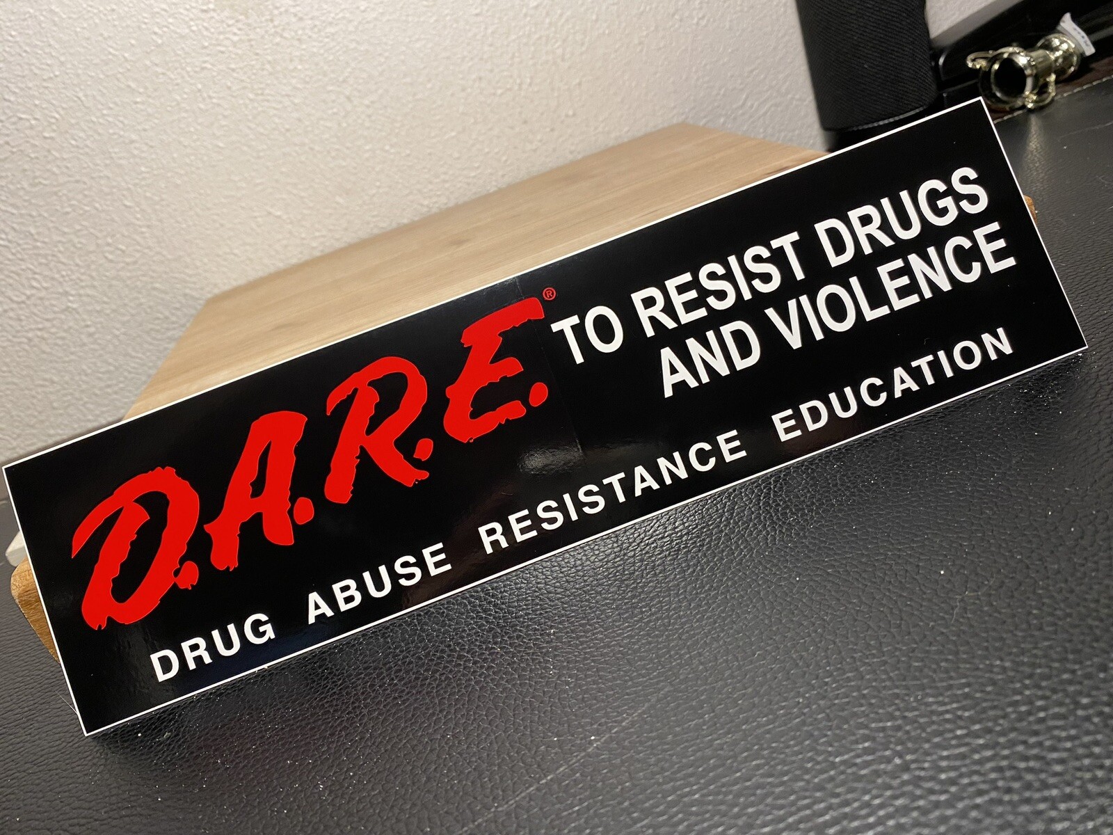 Vintage DARE Bumper Sticker