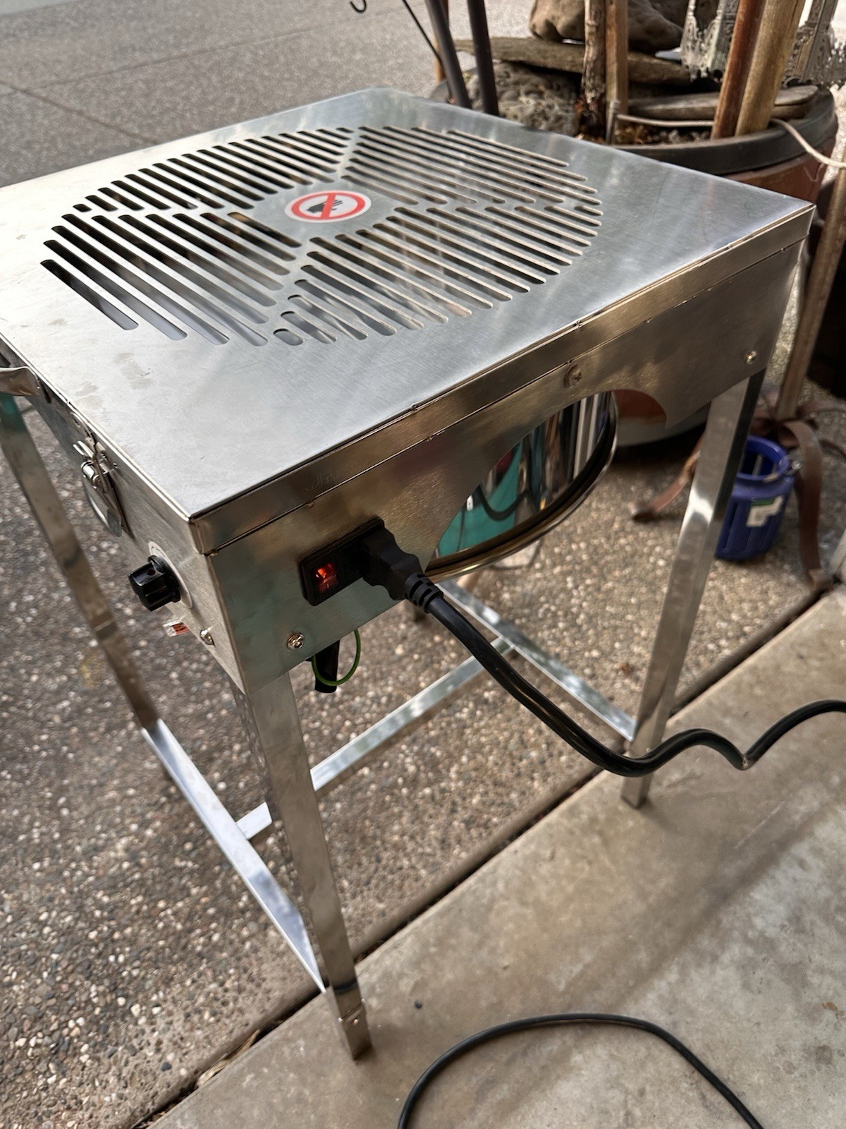 Double Stainless Steel Blades Pro 18" Electric Hydroponic Trimmer Trim Leaf Bud