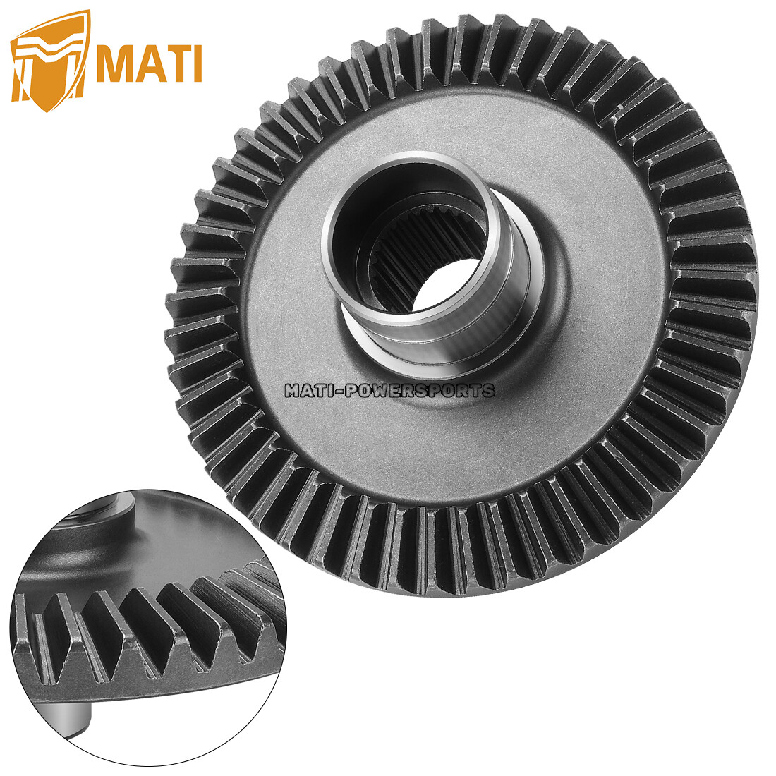 Final Drive Rear Differential Ring Gear for Honda TRX 350 Rancher #41431-HN5-670