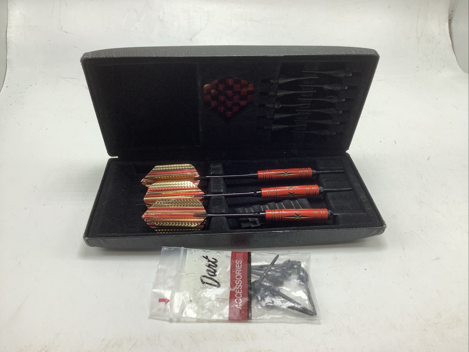 Soft Tip Darts Set of 3 with Starburst & Multicolor Plastic Tips