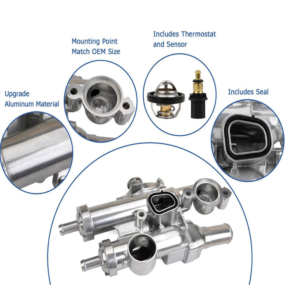 Aluminum Thermostat Housing Assy for Chrysler Sebring 200 Dodge Journey Avenger