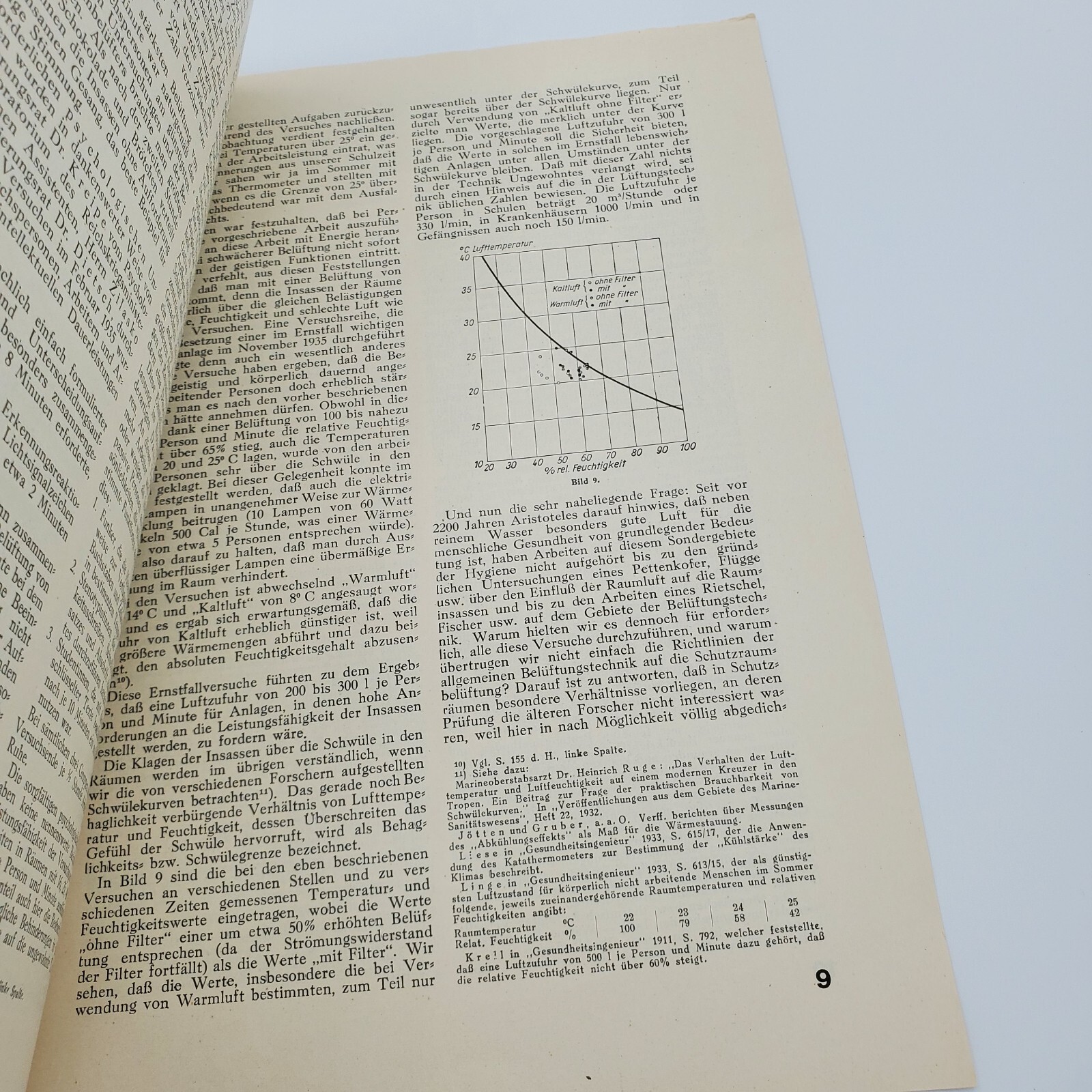 1936 German Luftschutz Gasschutz Air Raid Shelter Sonderdruck Quasebart WW2 Gas