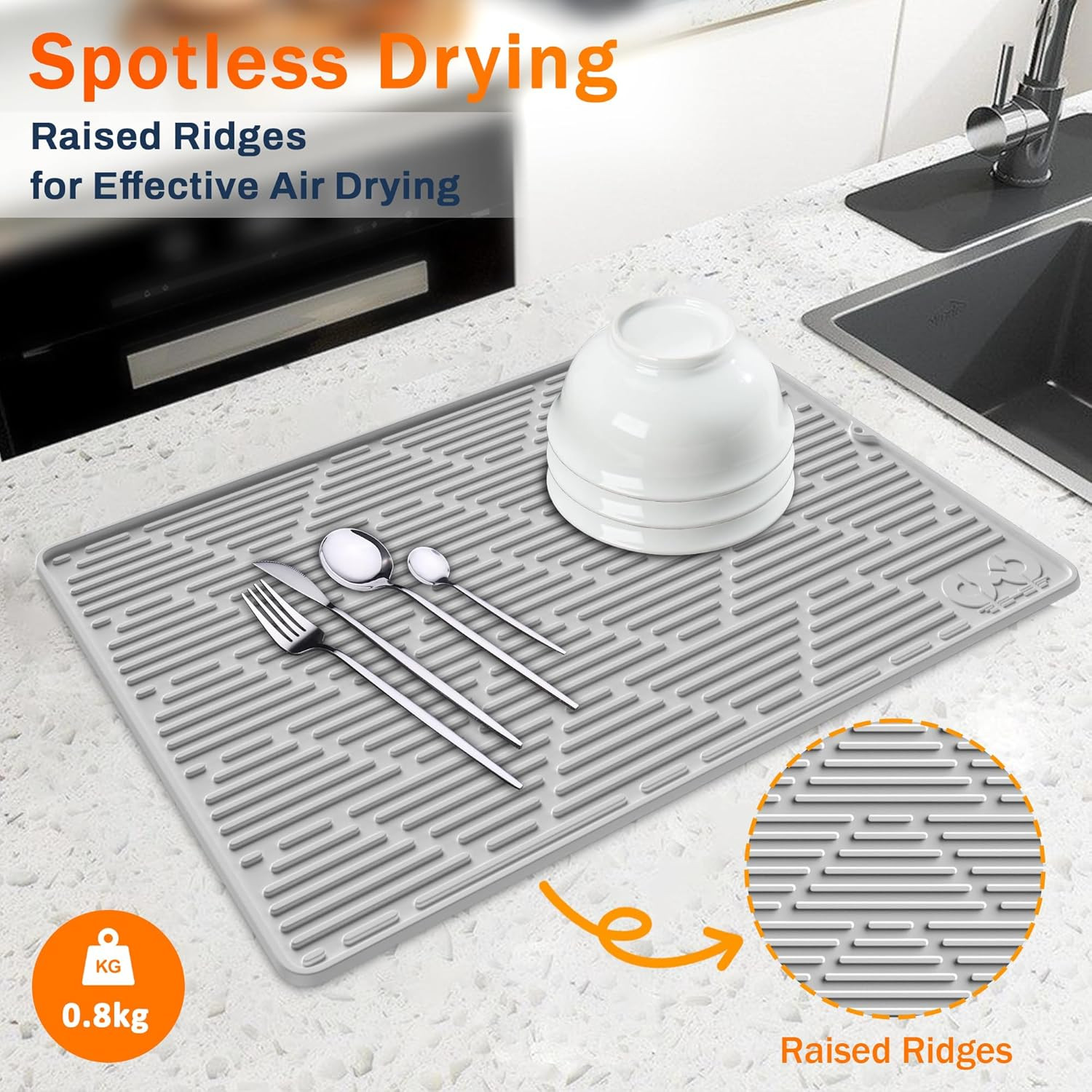 Stove Top Cover for Electric Stove 28X20'' Large Heat Resistant Silicone Stov...