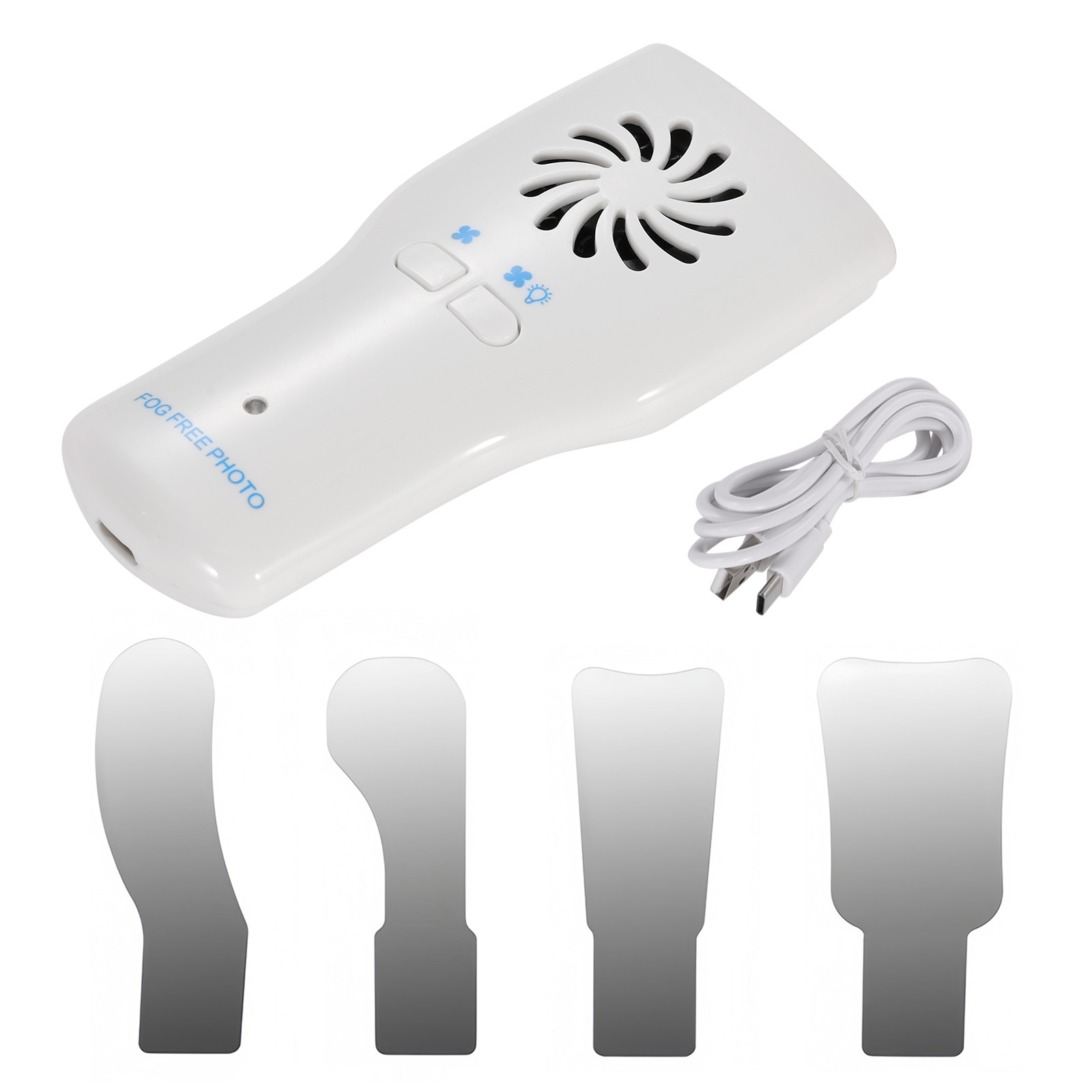 Dental Occlusal Mirror Fog Free LED Intra Oral Photo System Mirror Anti-Fog 4K