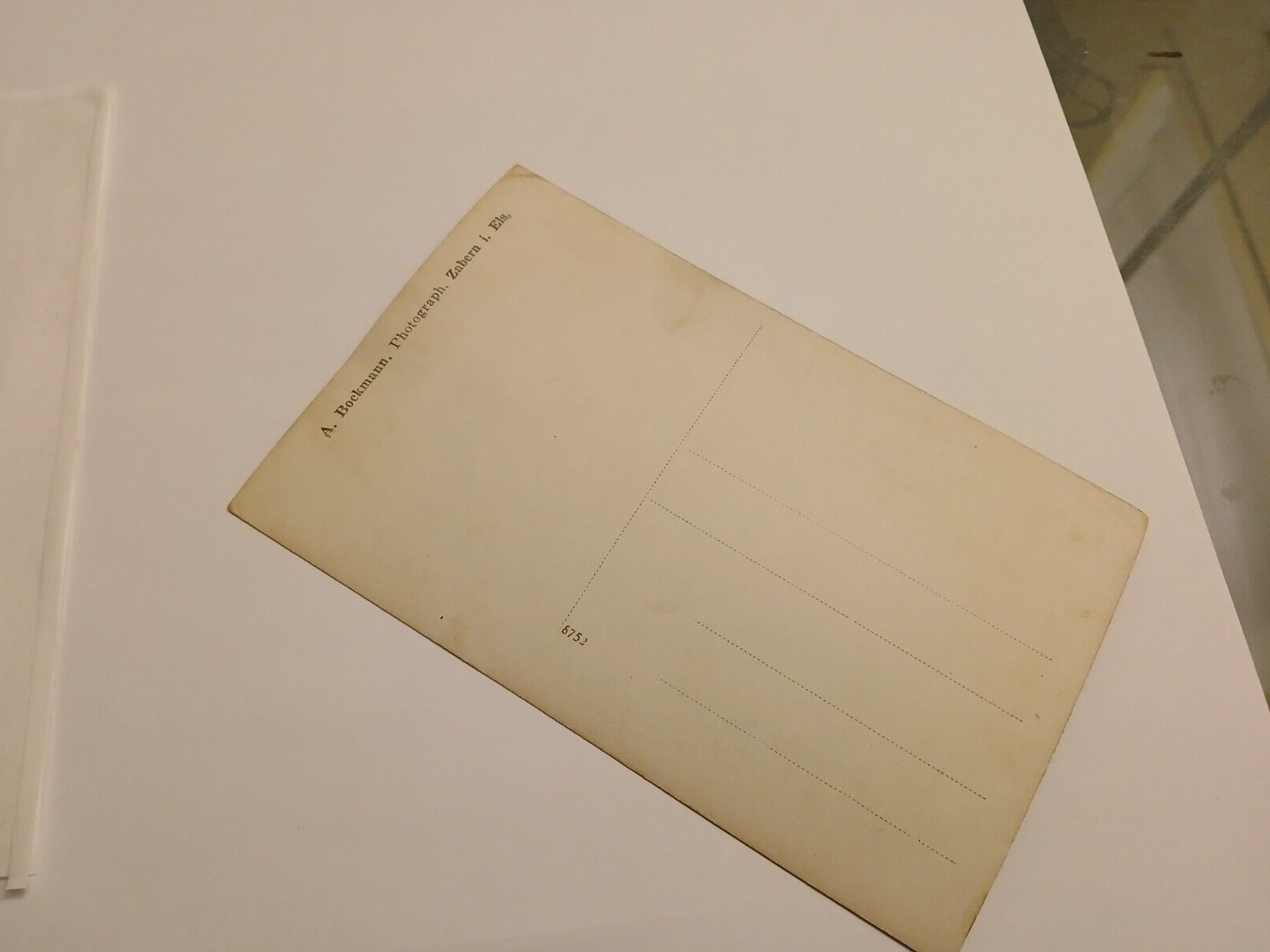 ANTIQUE WW1 GERMAN CAVALRYMAN POST CARD.