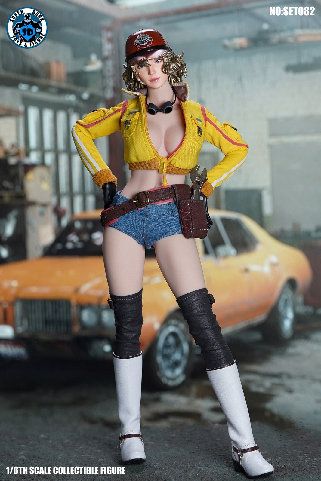 1/6 mechanic girl Cindy Aurum FOR 12'' female figure PHICEN SET082 hot toys❶USA❶