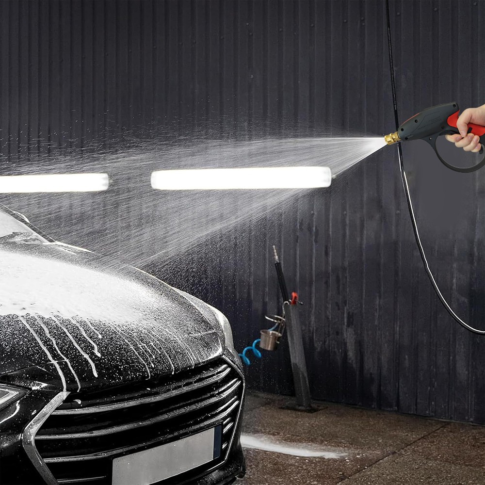 Pressure Washer Sandblasting Kit 5000 PSI Wet Abrasive Sandblaster Attachment wi