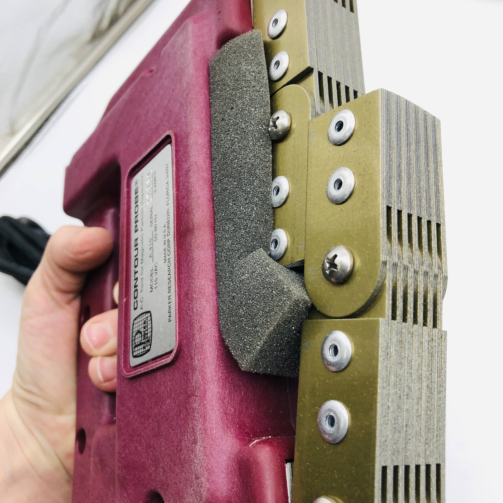 Parker A-410 AC Contour Probe 115Vac 6Amps 50-60hz Magnetic Particle Inspection