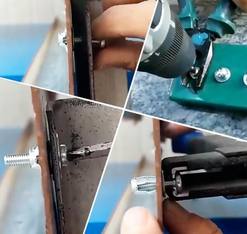 20-100PCS Jack Nuts For Metal M6 Car Rivet Nut Tool Screw Petal Nut Expansion