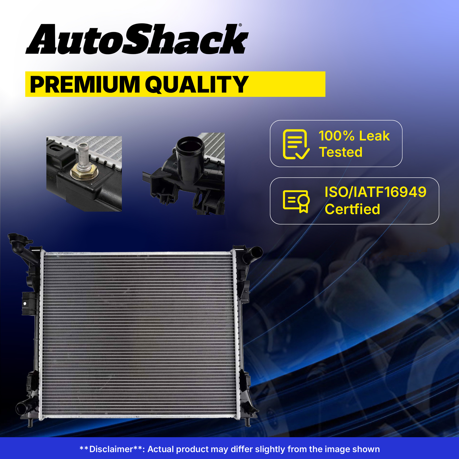 Radiator for 2011-2020 Jeep Grand Cherokee 2011-2020 Dodge Durango 3.6L 5.7L V6