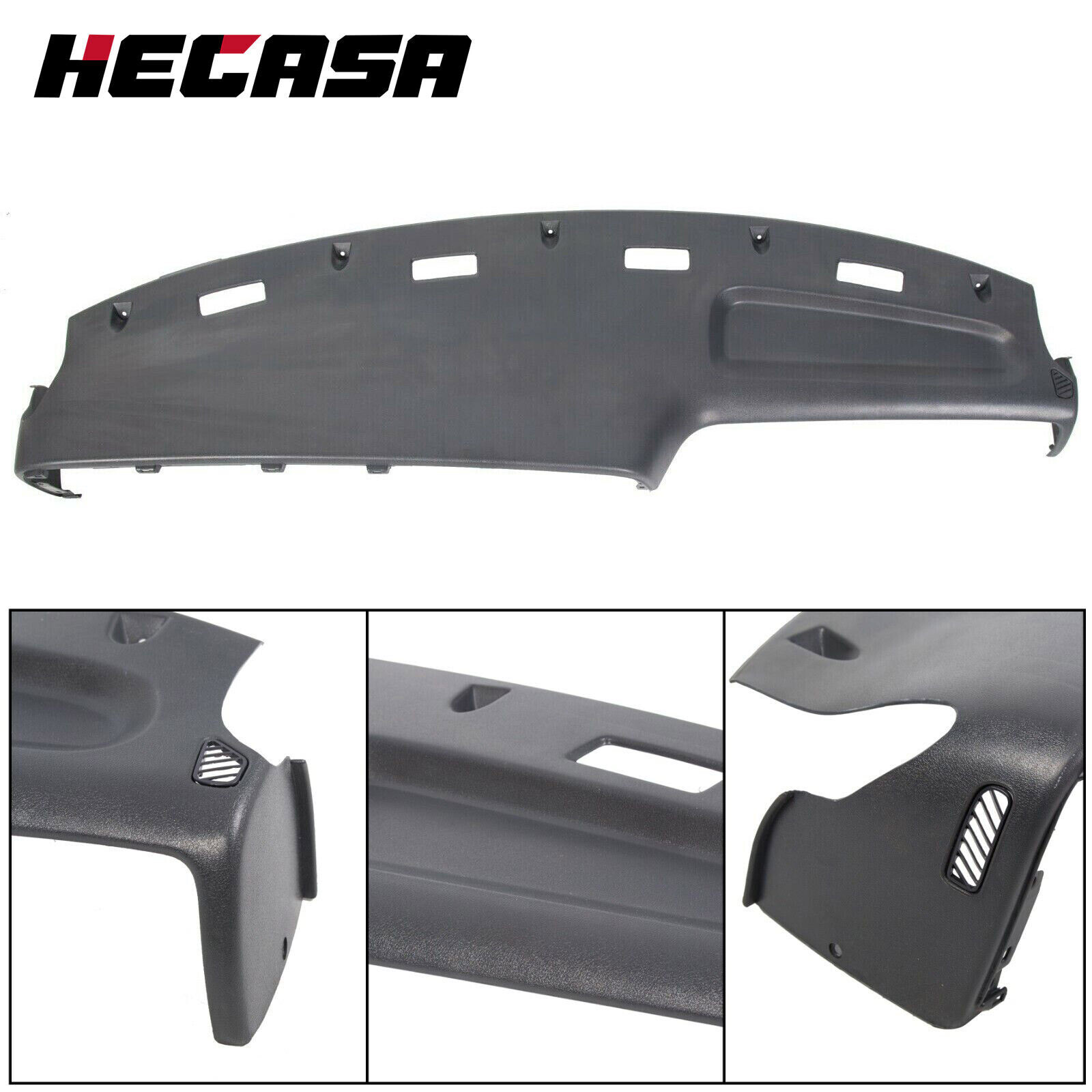 For 1994 95 96 1997 Dodge Ram Truck Dash Board Panel Cover Top Gray Replacement