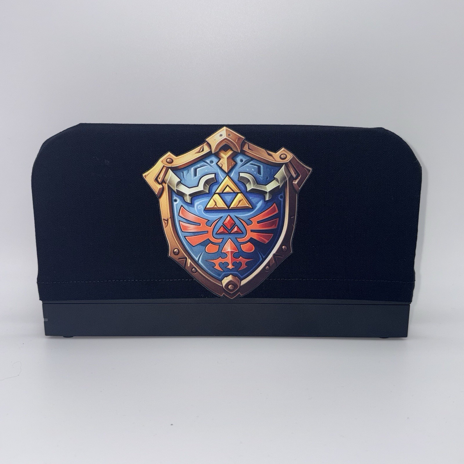 Nintendo Switch 2 Dock Cover Zelda Hylian Shield Protector Sleeve See Flaw!!