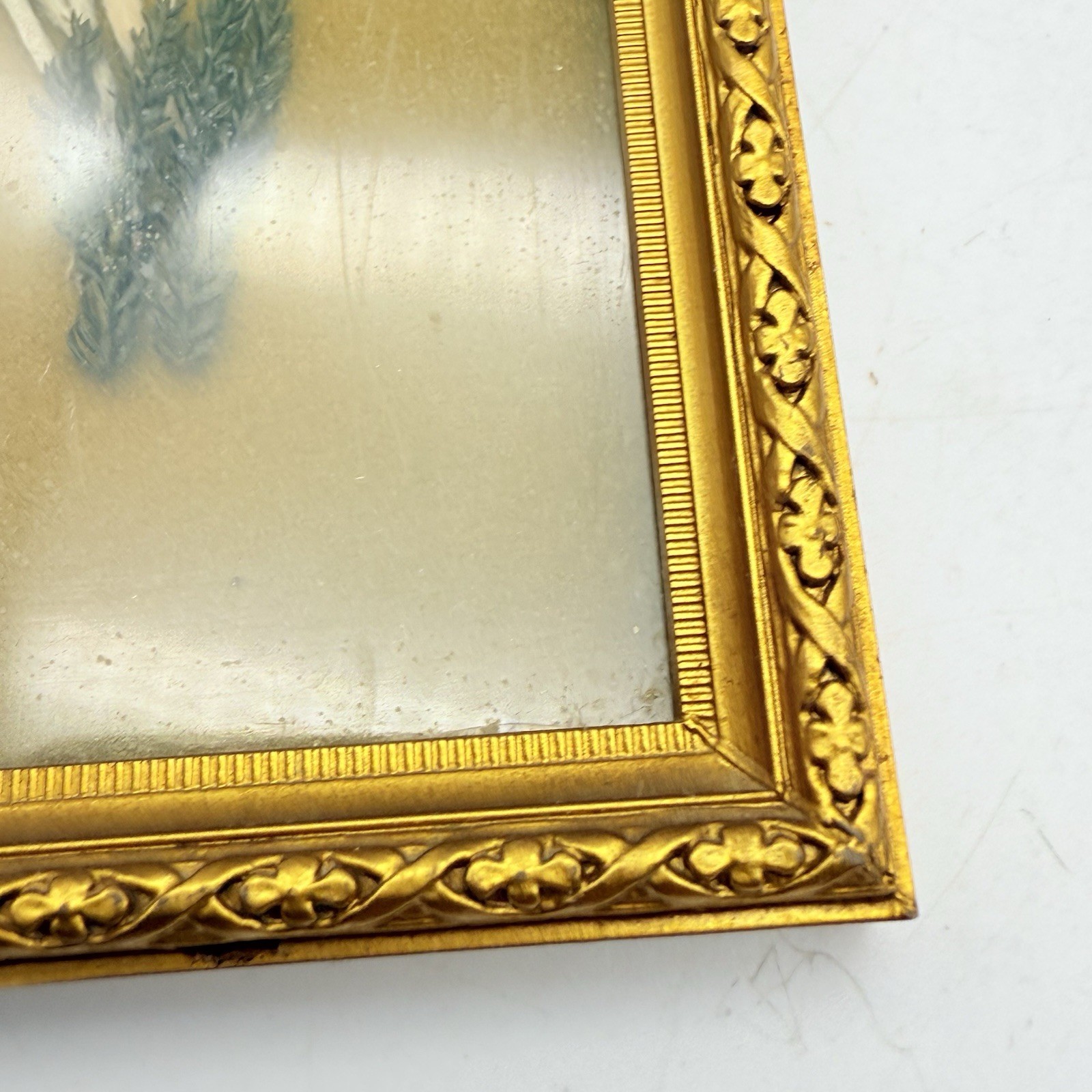 Vintage Pressed Flowers Framed