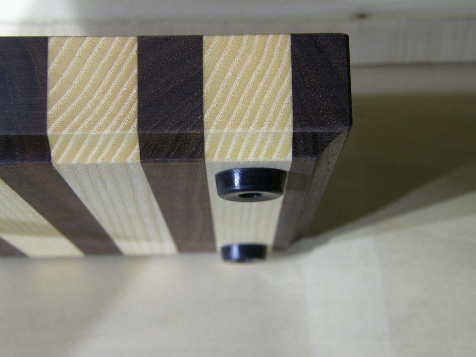 1" DIA Cutting Board Rubber Bumpers LOW PROFILE Silicone Black Clear Stainless