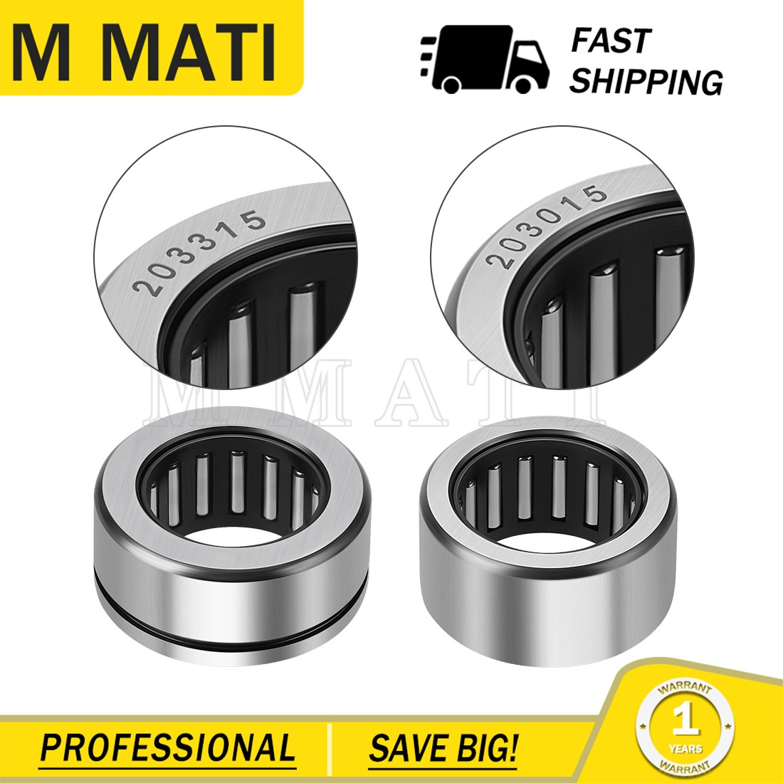 Transmission Bearings Kit For Yamaha Banshee 350 YFZ350 1987-2006 93311-22027-00