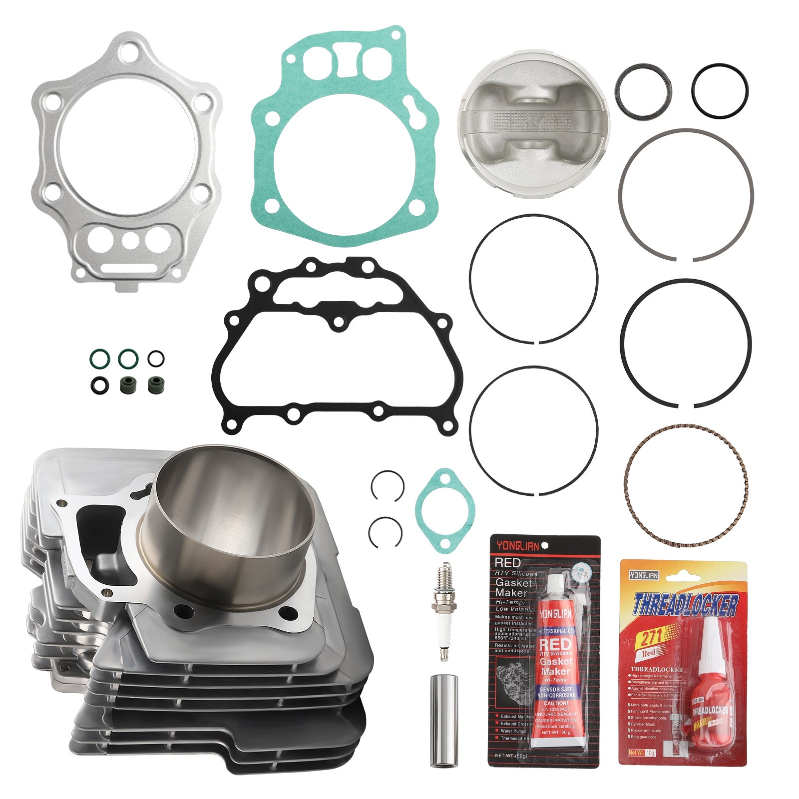 Cylinder Piston Top End Kit for Honda TRX500FM/FE Foreman 500 4x4/S/ES 2005-2011