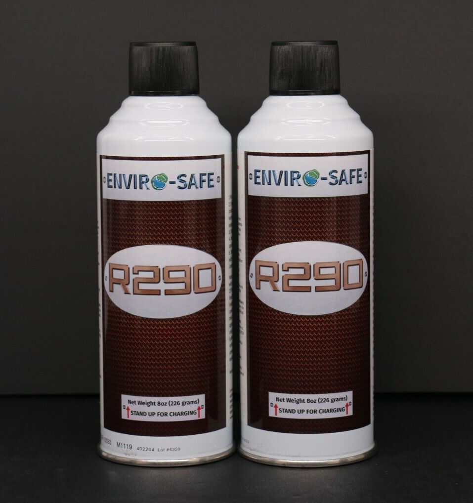Envirosafe R290 Refrigerant, 2 cans/R290