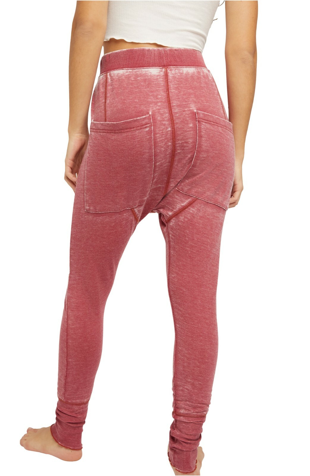 🔥FREE PEOPLE Intimately Cozy All Day Harem Leggings Winding Roads S M🔥