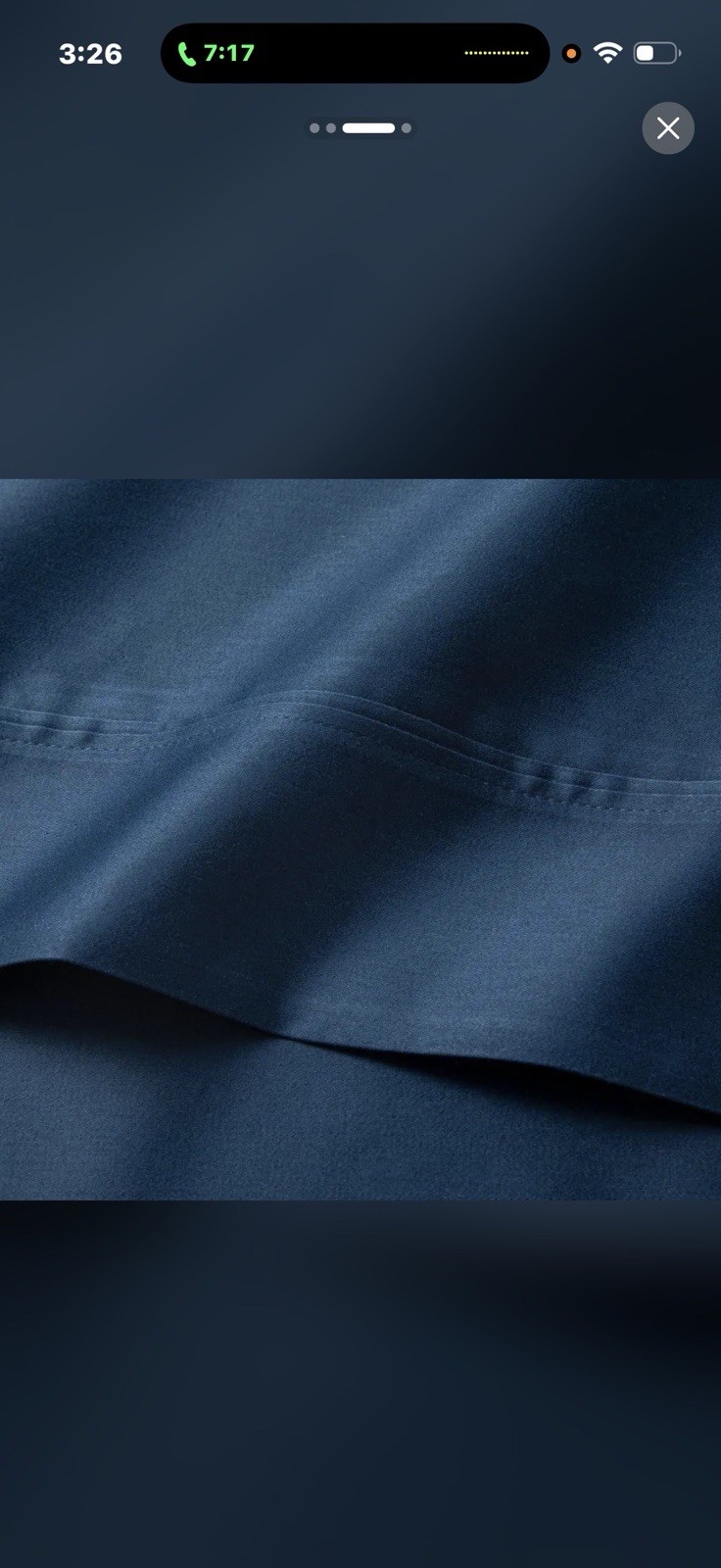 6pc 800 Thread Count Graphite Blue Sheet Set Hotel Sateen FUll 100% COTTON New