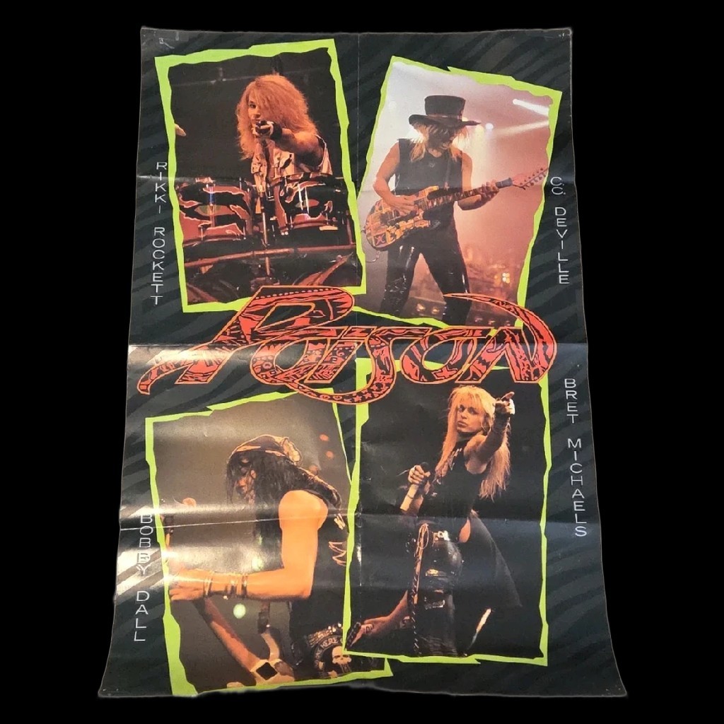 Vintage POISON POSTER