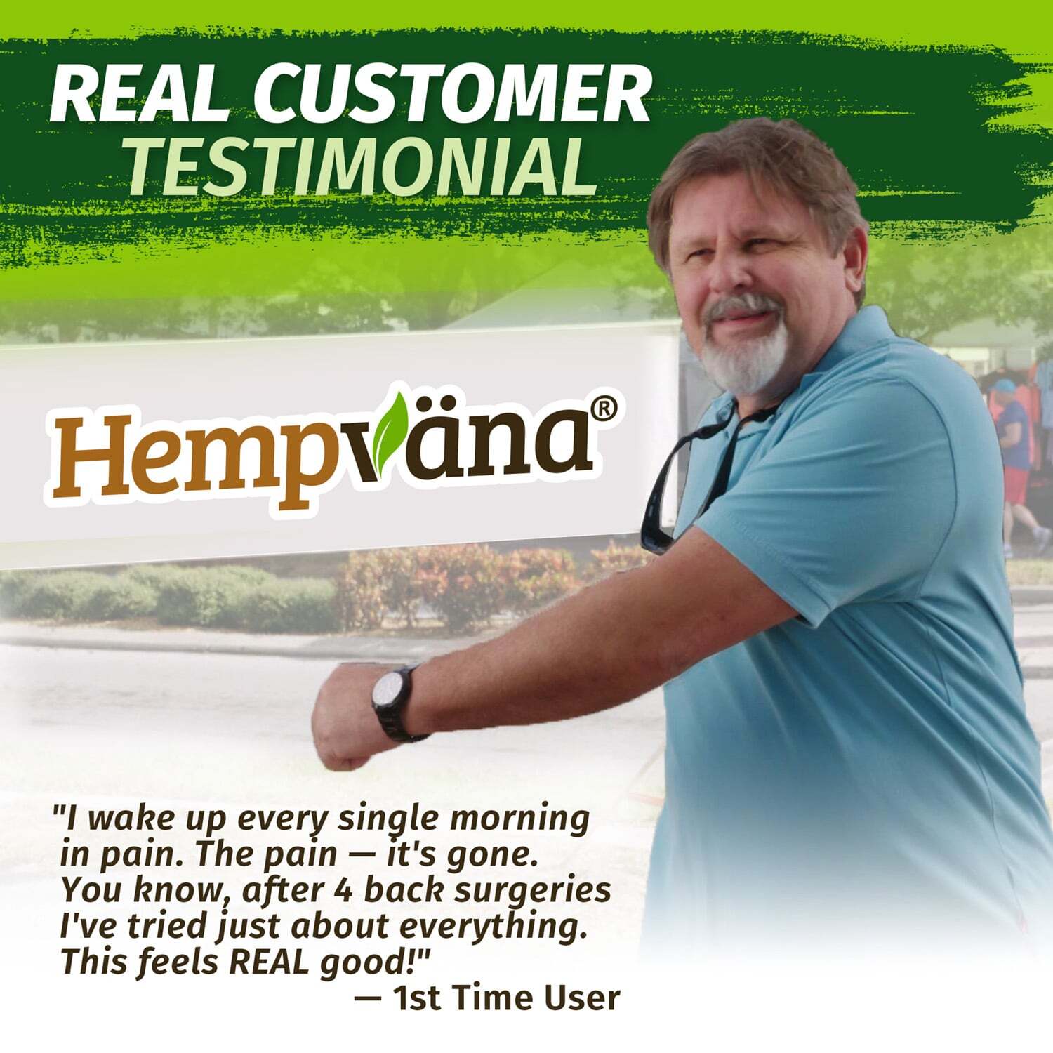 Hempvana Original Pain Cream, Maximum Strength