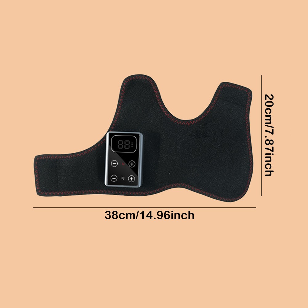 Heated Infrared Red Light 660nm & 850nm Foot Ankle Massager Therapy Pain Relief