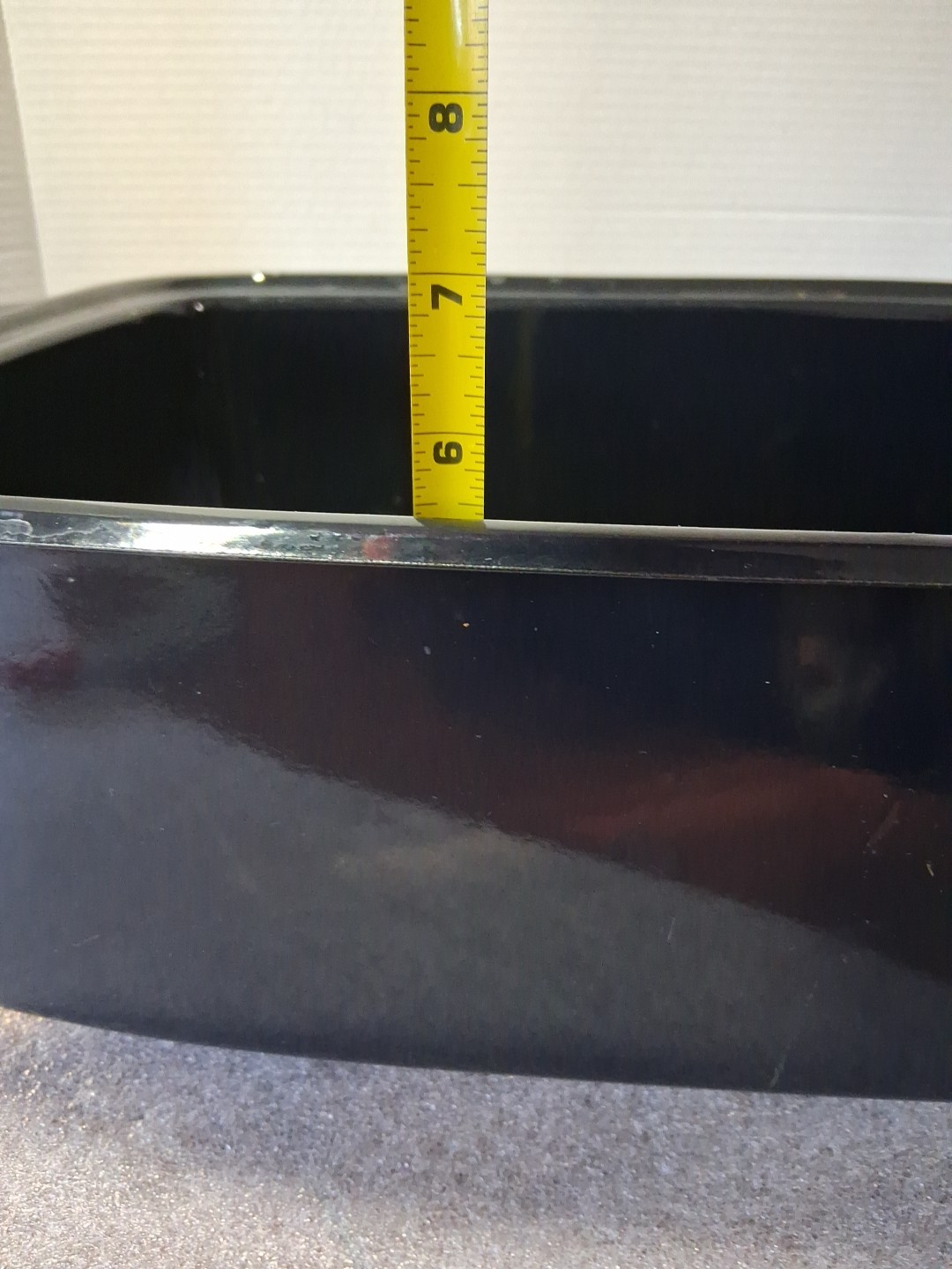 Vtg Enamelware Pan Insert For General Electric Roaster 123C19 Replacement Part