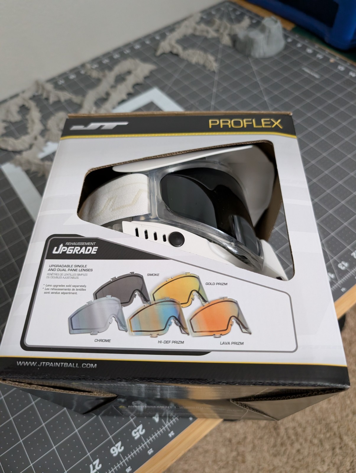 New JT Proflex Whiteout ICE Goggle (Pure white/clear) Limited Edition Committed