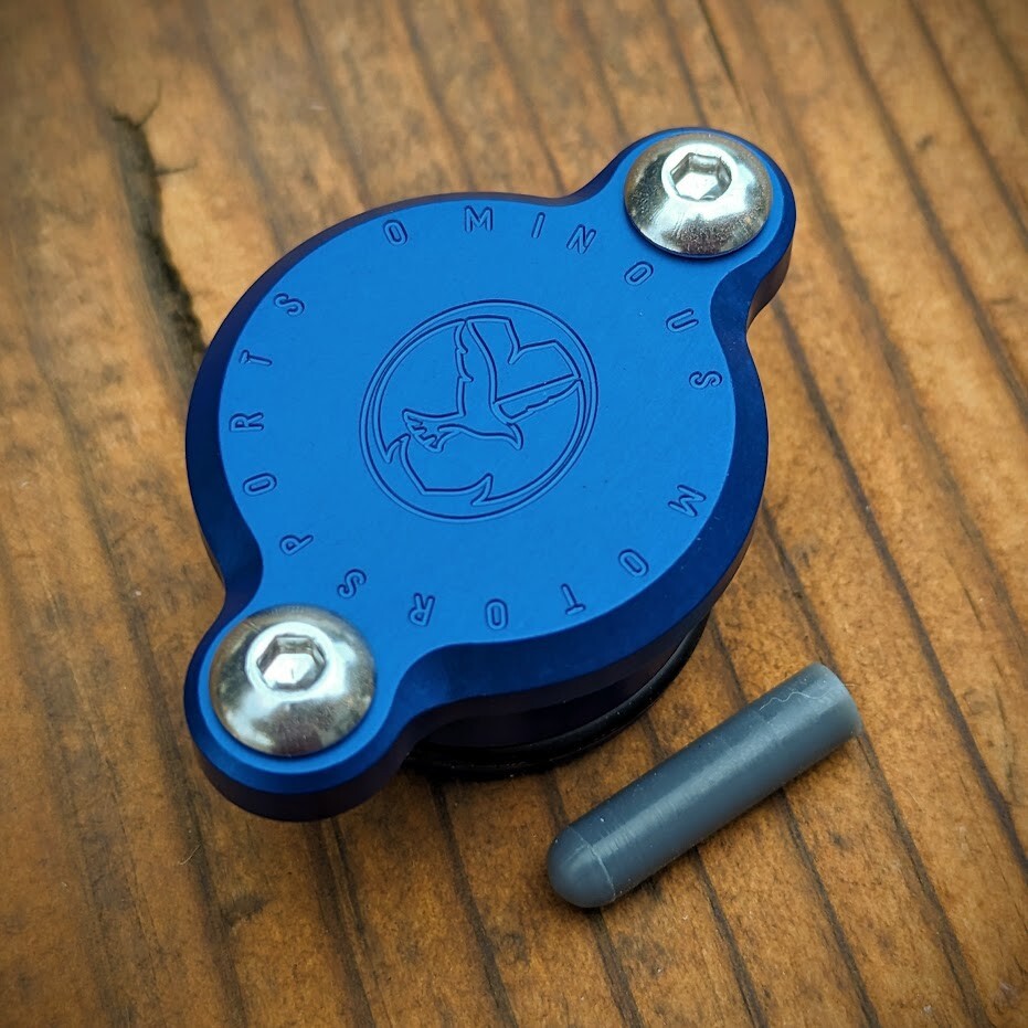 PW50 PW80 Oil Injection Pump Delete Block Off Plug - Made in USA - 6061 Billet