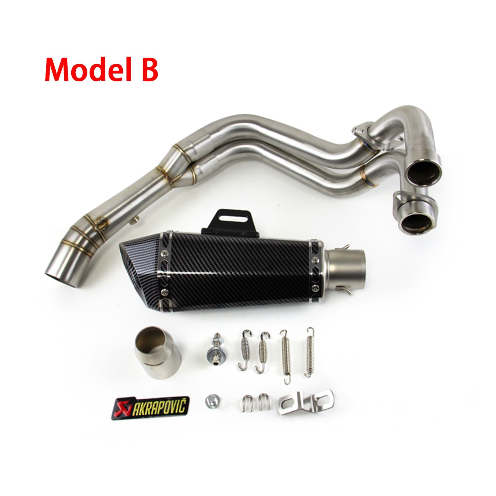 YZF R7 2021-2025 for Yamaha MT-07 Whole System Exhaust Header Pipe Muffler Tips