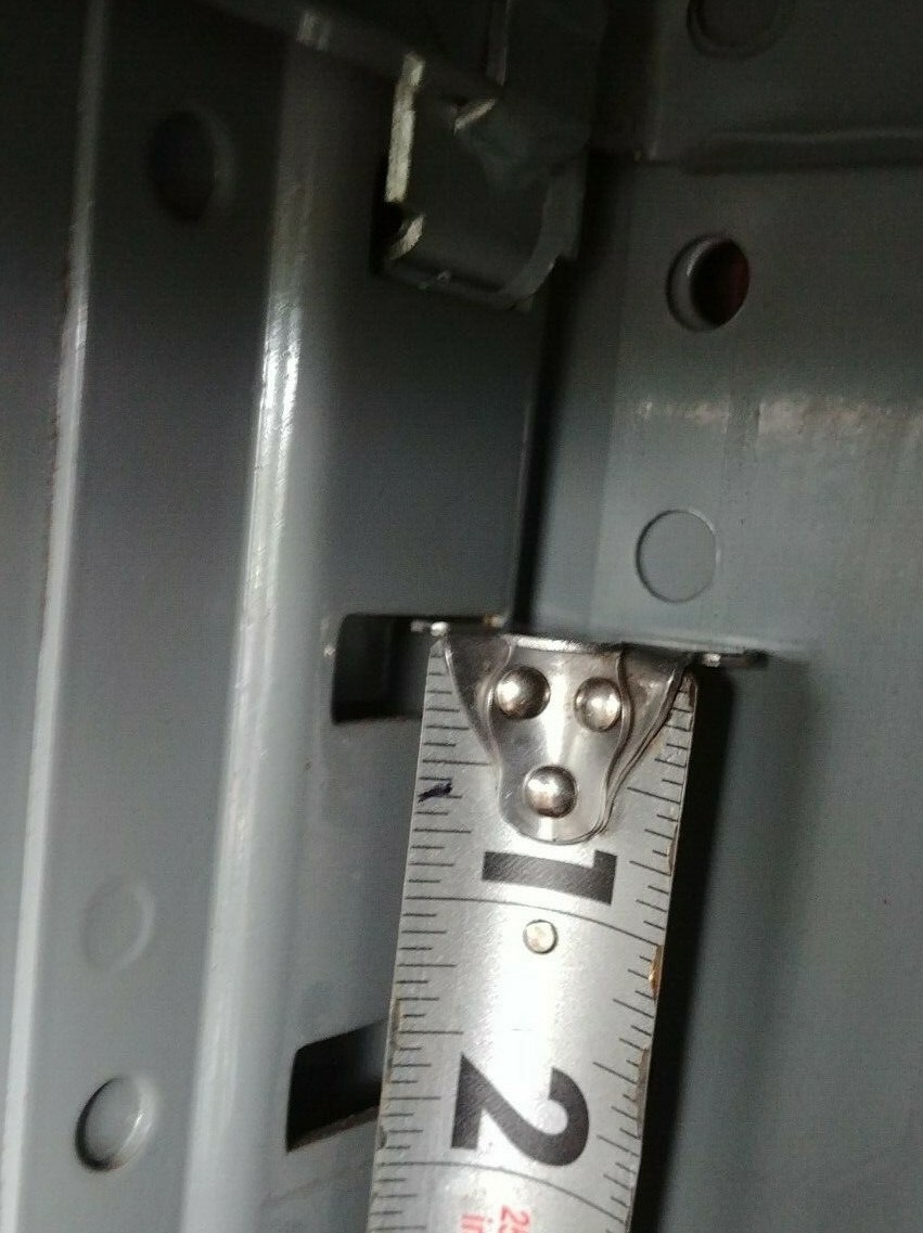 4 Hallowell Steel Shelf Support Clips / Brackets for Commercial Metal Shelving