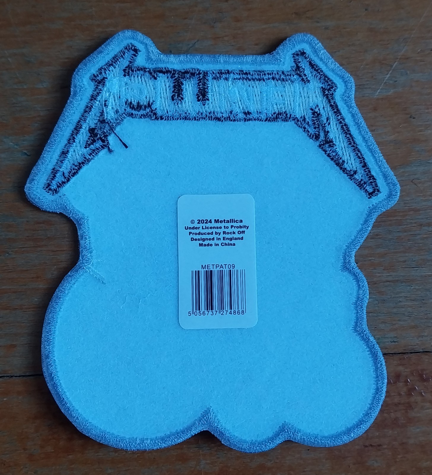 METALLICA Shortest Straw Licensed Heavy Metal Band Iron On Battle Jacket PATCH