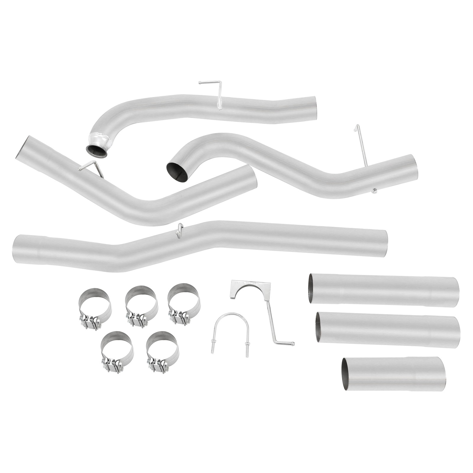 4" Stainless Steel Exhaust Pie For 2011-2015 14 Chevrolet/ GMC Duramax 6.6L LML