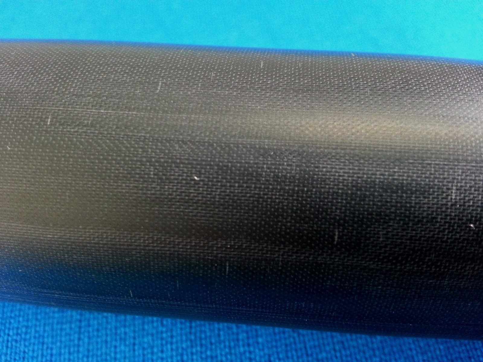 1 Pc. 12" Double Black® Linen Phenolic Micarta .562" Diameter Rod Pool Ferrule