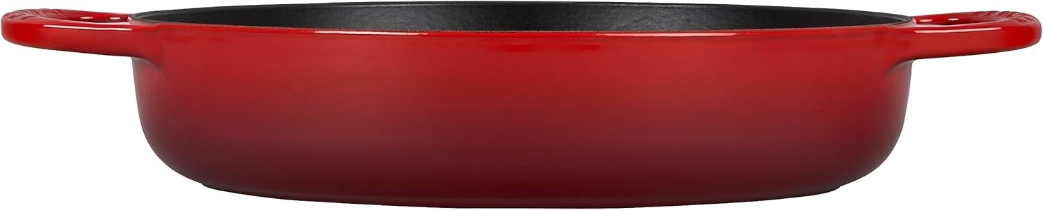 Le Creuset Signature Cast Iron Everyday Pan, 11", Cerise