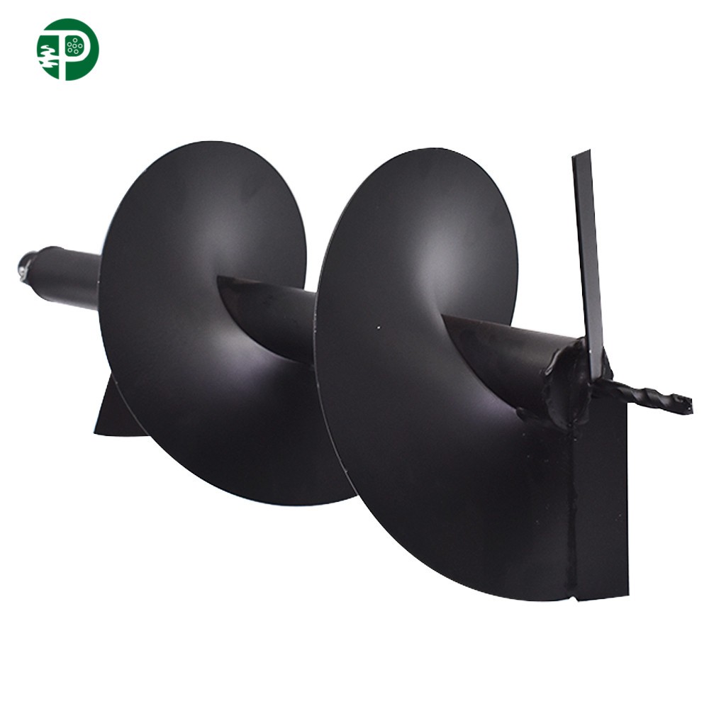 10-Inch Earth Auger Drill Bit for Gas-Powered Fence Hole Digger