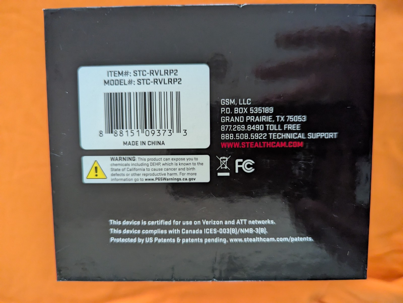 Stealth Cam Revolver Pro 2.0 Cellular Trail Camera STC-RVLRP2 #3733