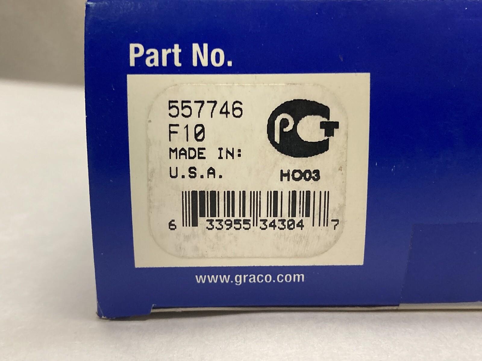 Graco,557746,Proximity Cycle Switch Field Sensitivity Magnetic