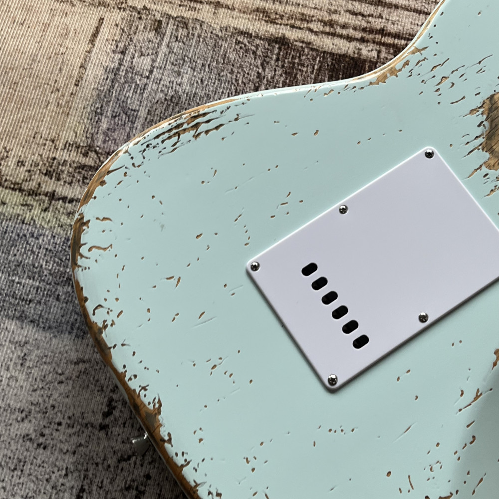 Custom Shop Blue Handed relics aged Electric Guitar USA in stock free shipping