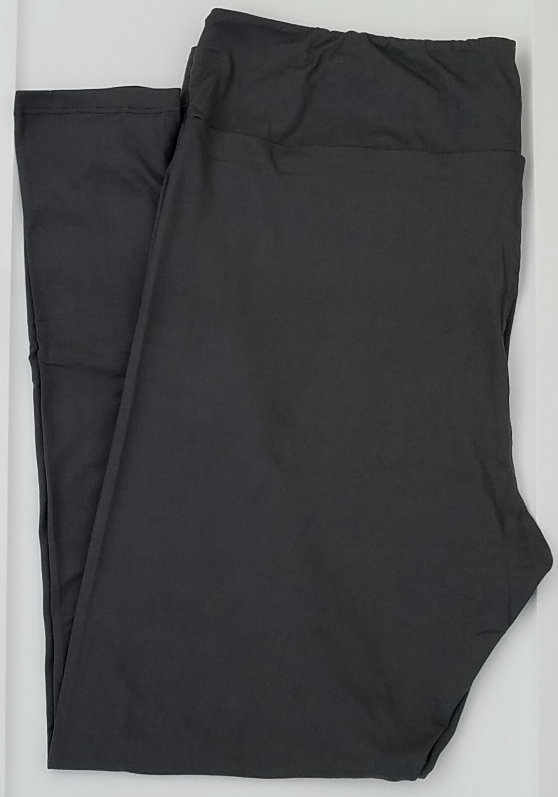 Tall & Curvy2 LuLaRoe TC2 Leggings Versatile Solid Dark Gray NWT Free Shipping
