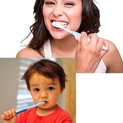 100 Pack Toothbrush Medium Soft Firm Individually Packed Standard Size Lot Bulk