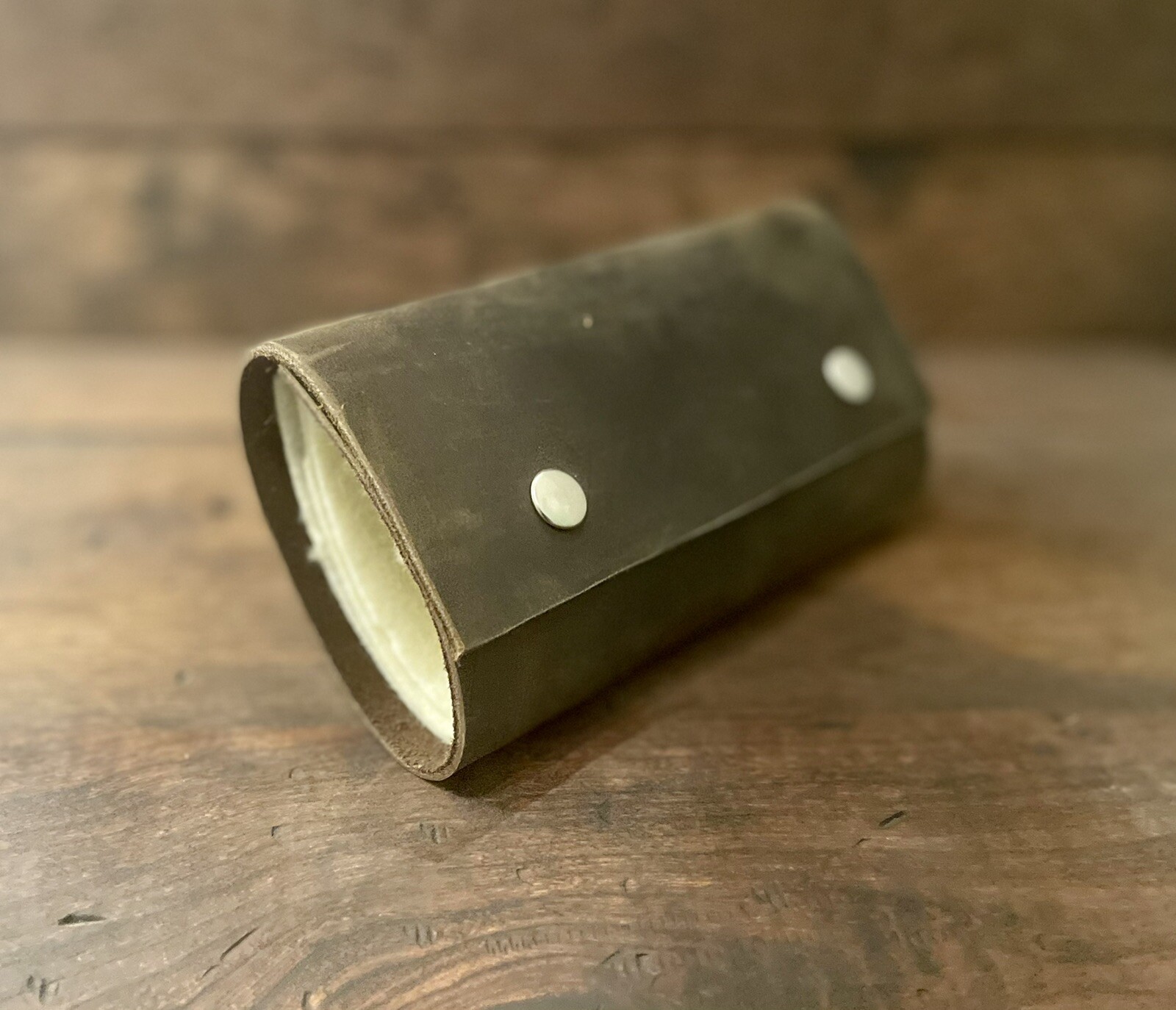 Leather Fly Wallet - Fly Book, Custom made in the USA