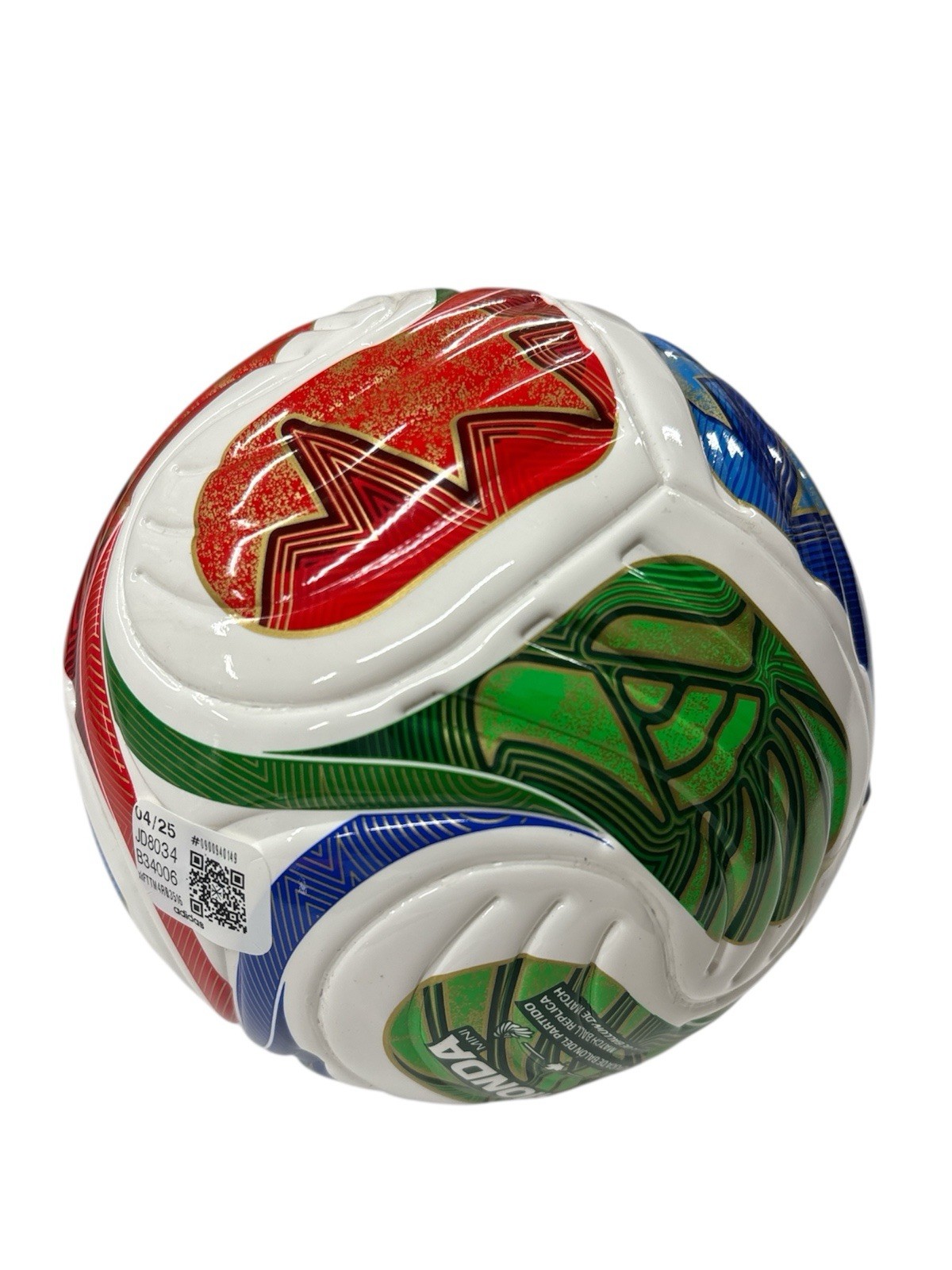 adidas FIFA World Cup 2026 Trionda Mini Soccer Balls Size 1 Multicolor