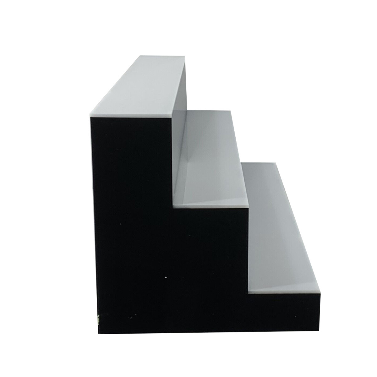 3-Tier LED Lighted Shelf Rack Illuminated Liquor Bottle Shelf Bar Display Stand