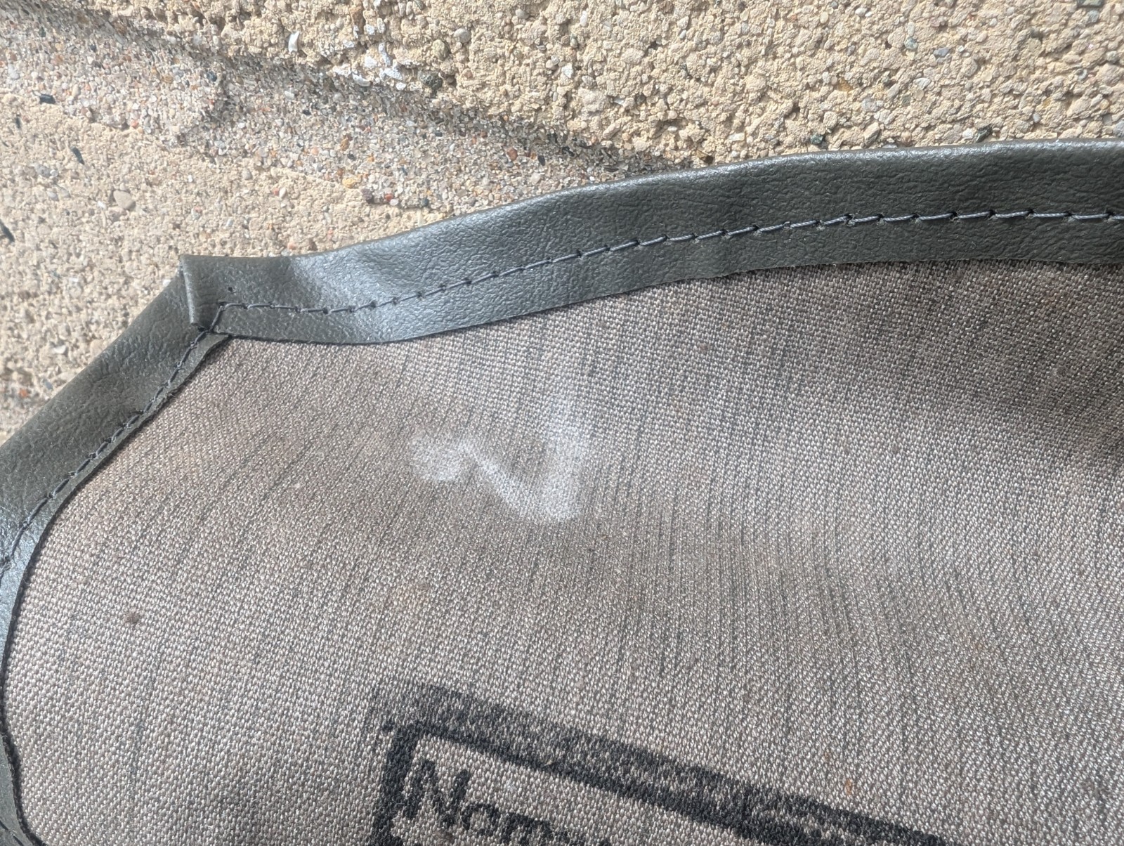 East German 2 Pocket Gas Mask bag