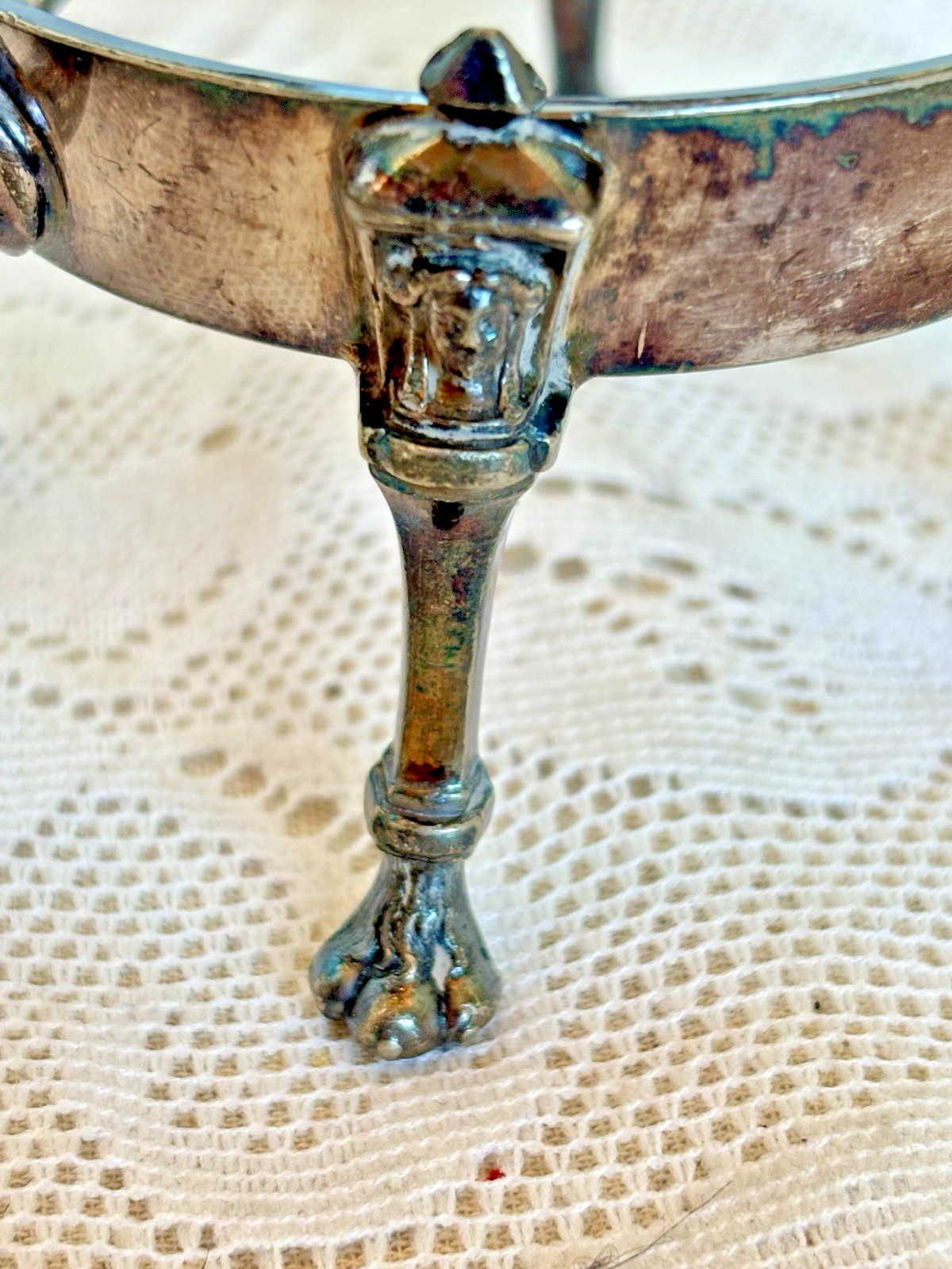 Antique Reed & Barton 980 Victorian Pickle Castor Etched Glass Silverplate