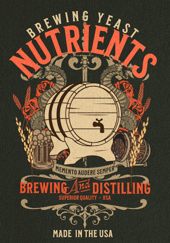 Yeast Nutrient for Brewing - Home Brew - Moonshine Whiskey Vodka Rum Wine - USA