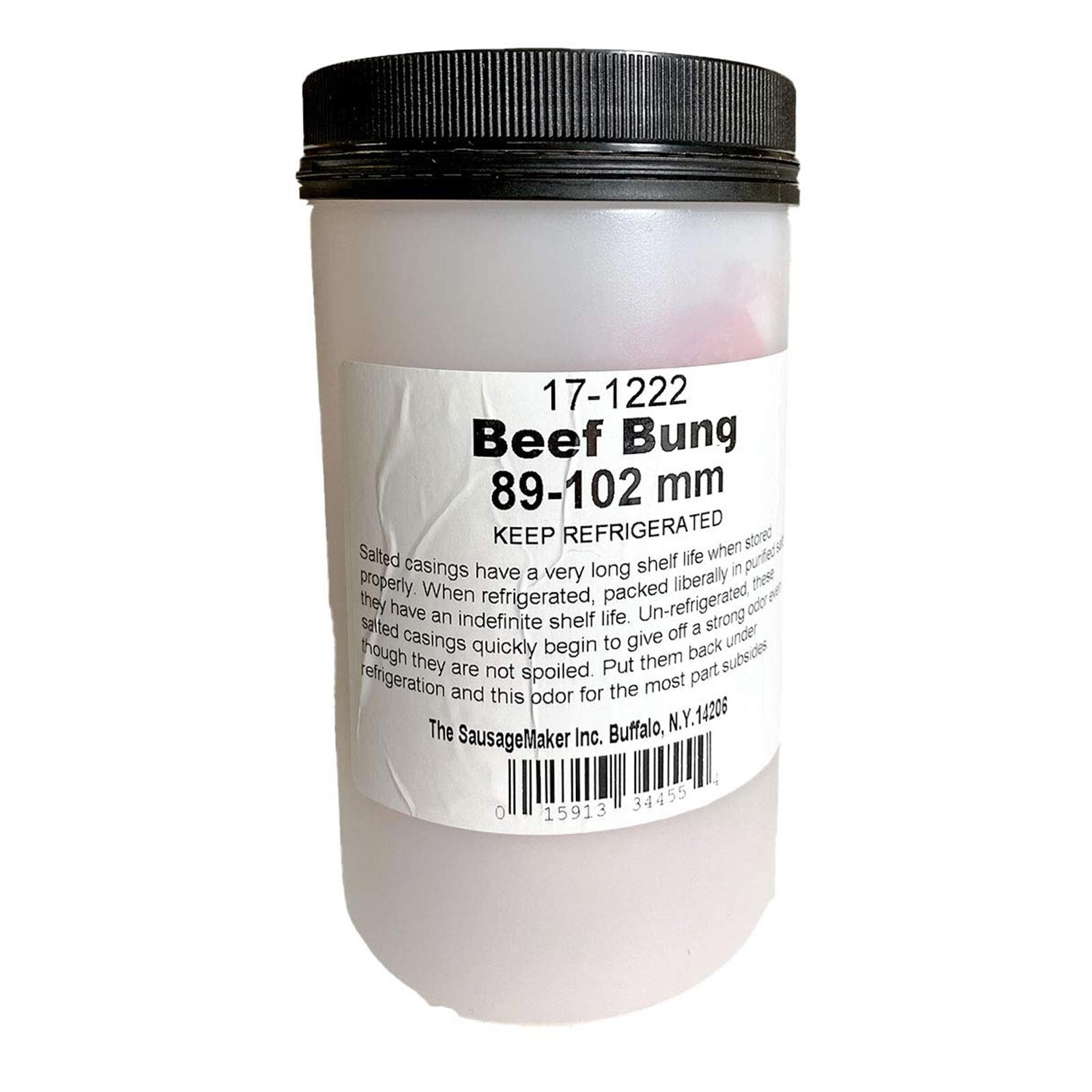The Sausage Maker® Natural Beef Bung Casing For Sausage, Non Edible Cow Appendix